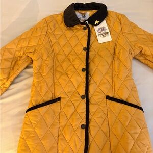 JOHN PARTRIDGE Quilted Mustard Jacket